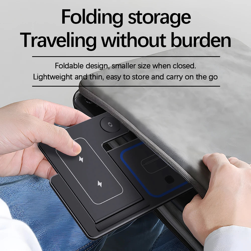 Wireless Charger Charging 3 in 1 Foldable Wireless Charger